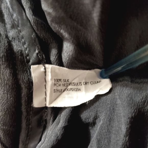 Club Monaco - 100% Silk gray military jacket - Size S - Picture 9 of 9